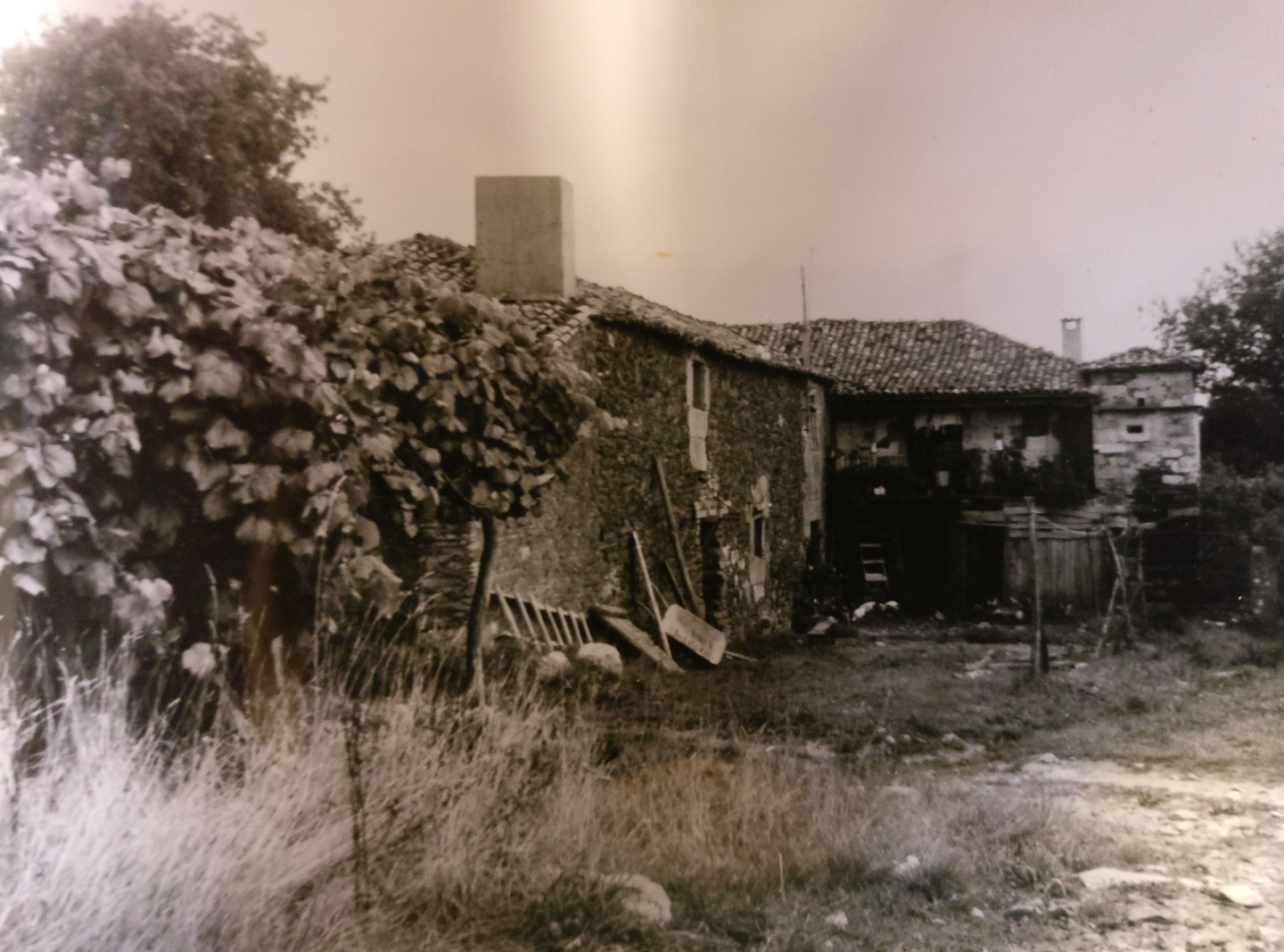 La casa antes de la restauración